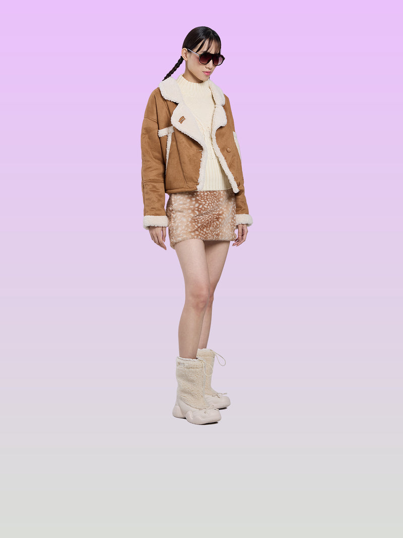 AMBER CREAM SHERPA