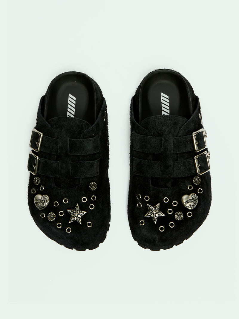 GWEN BLACK SUEDE