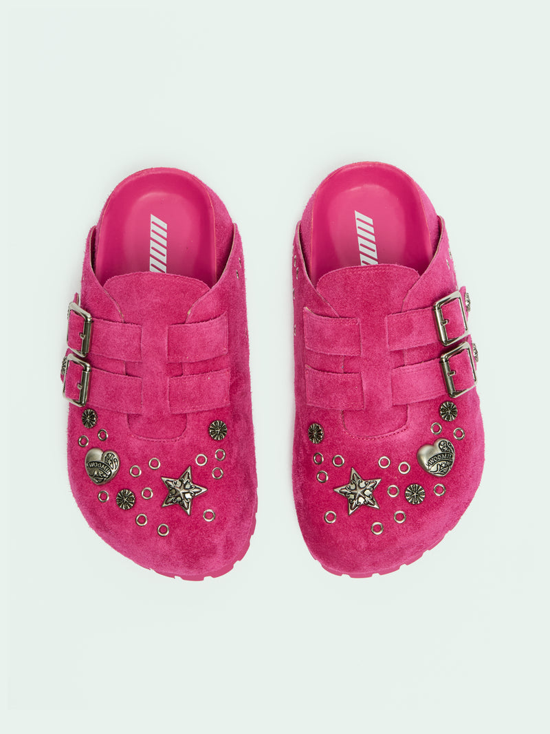 GWEN FUSCHIA SUEDE