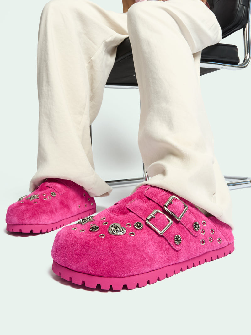 GWEN FUSCHIA SUEDE