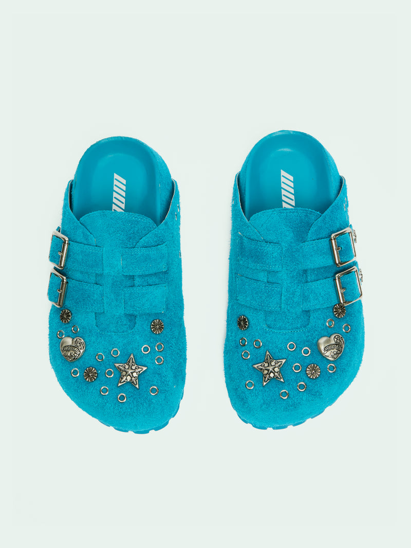 GWEN TURQUOISE SUEDE