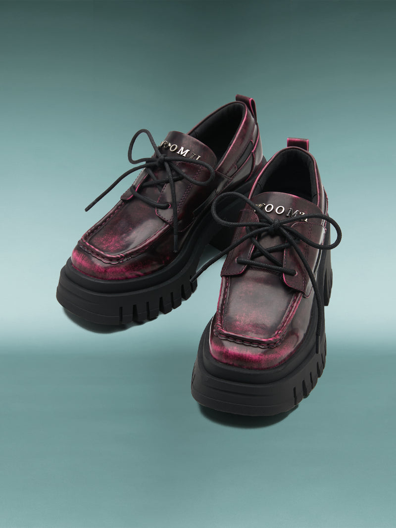 JUSTINE PINK BLACK BURNISHED