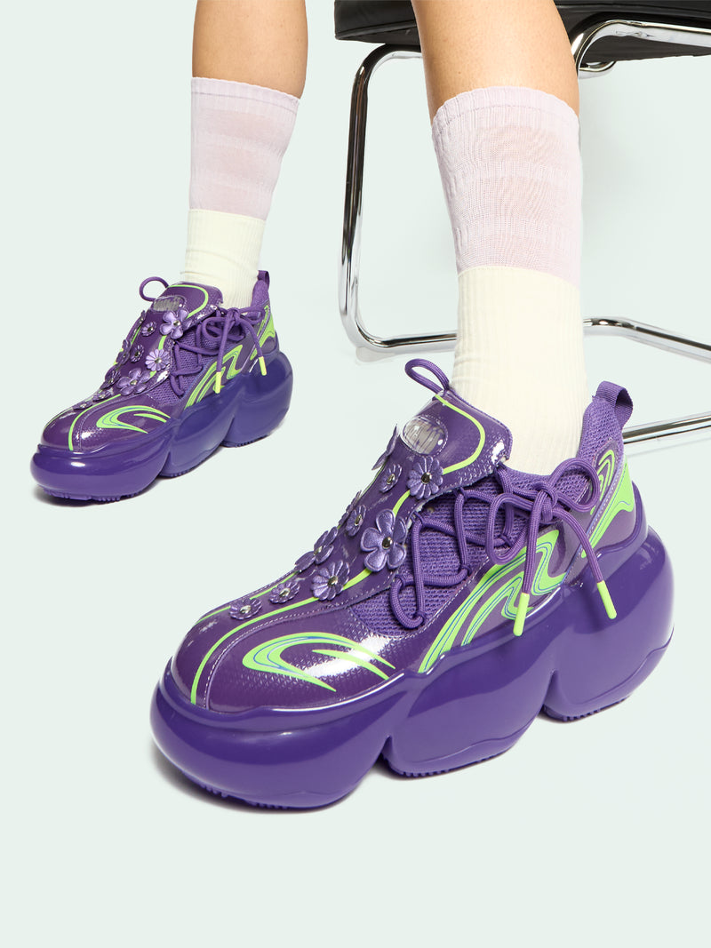 LEONIE PURPLE NEON