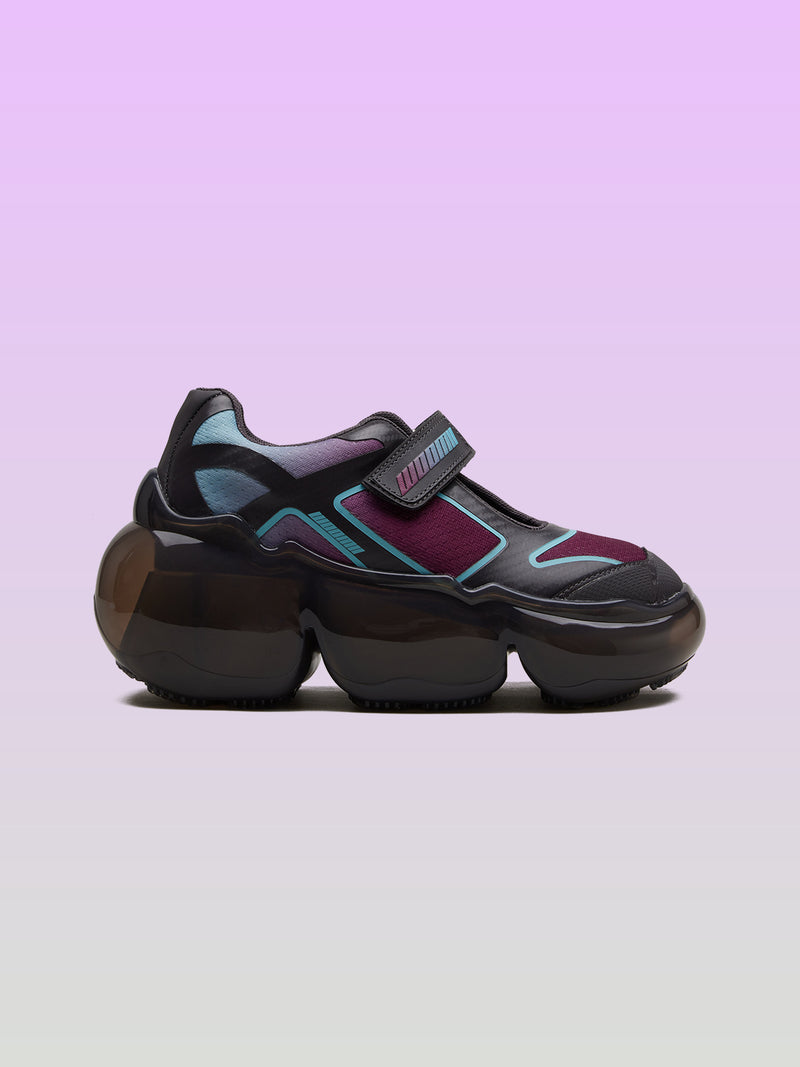 LEXI BURGUNDY MINT OMBRE