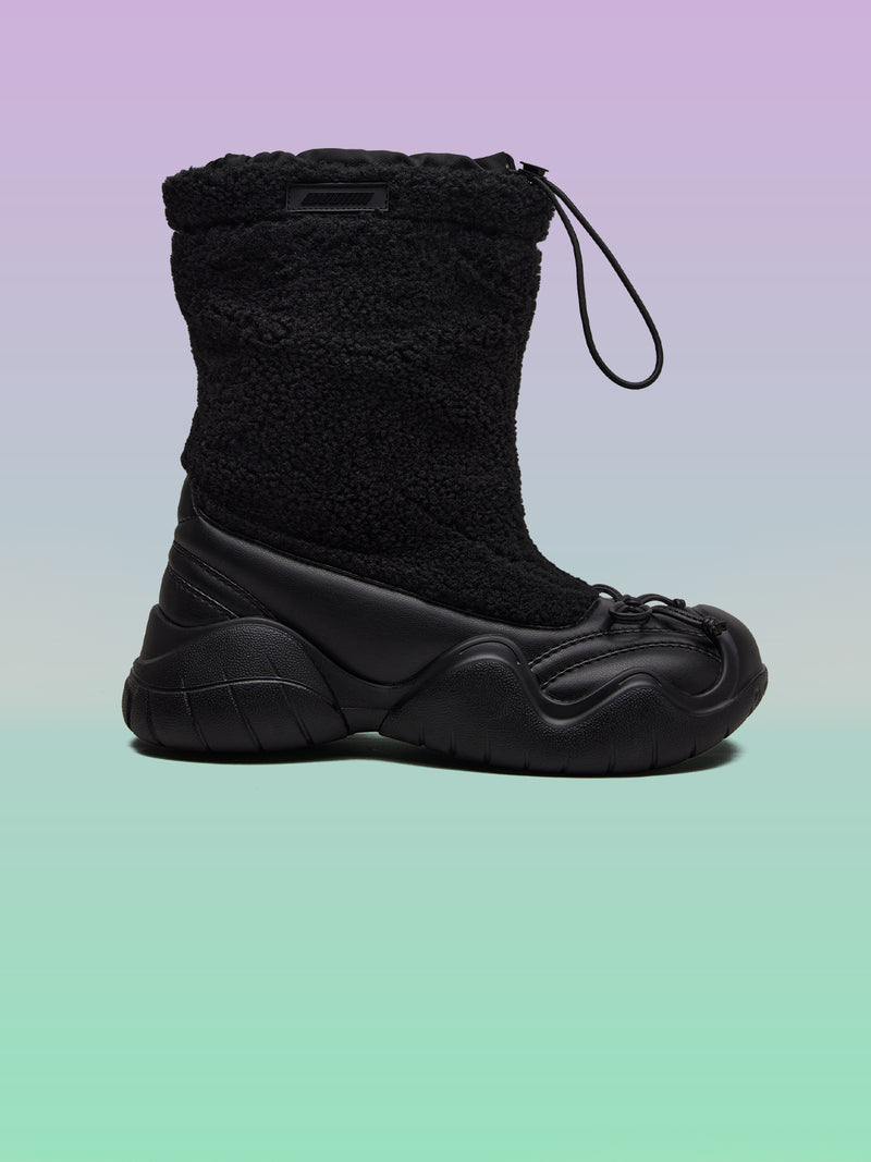 AMBER BLACK SHERPA