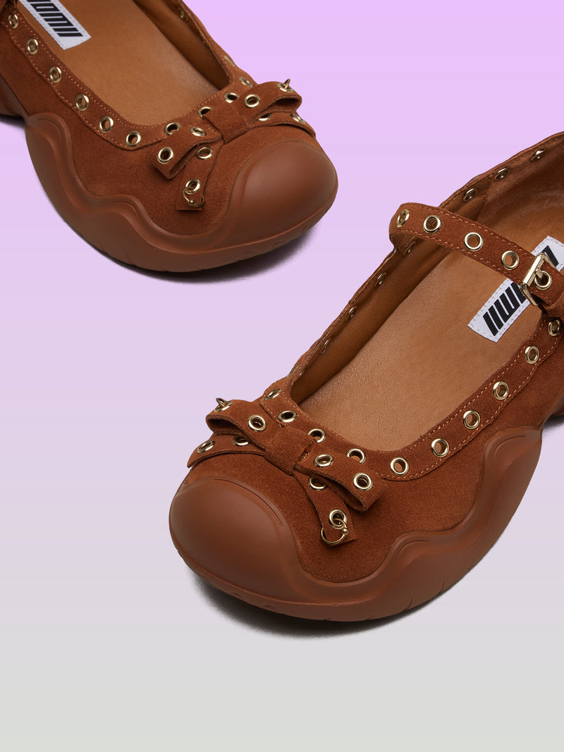 ANITA CHESTNUT SUEDE