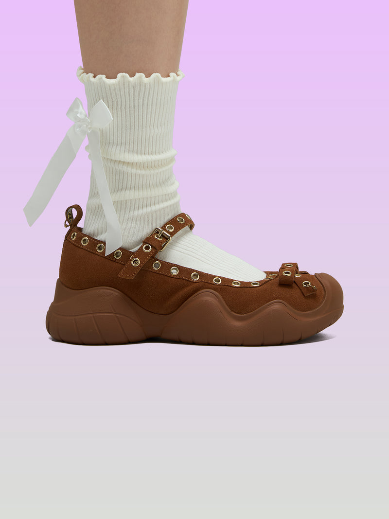 ANITA CHESTNUT SUEDE