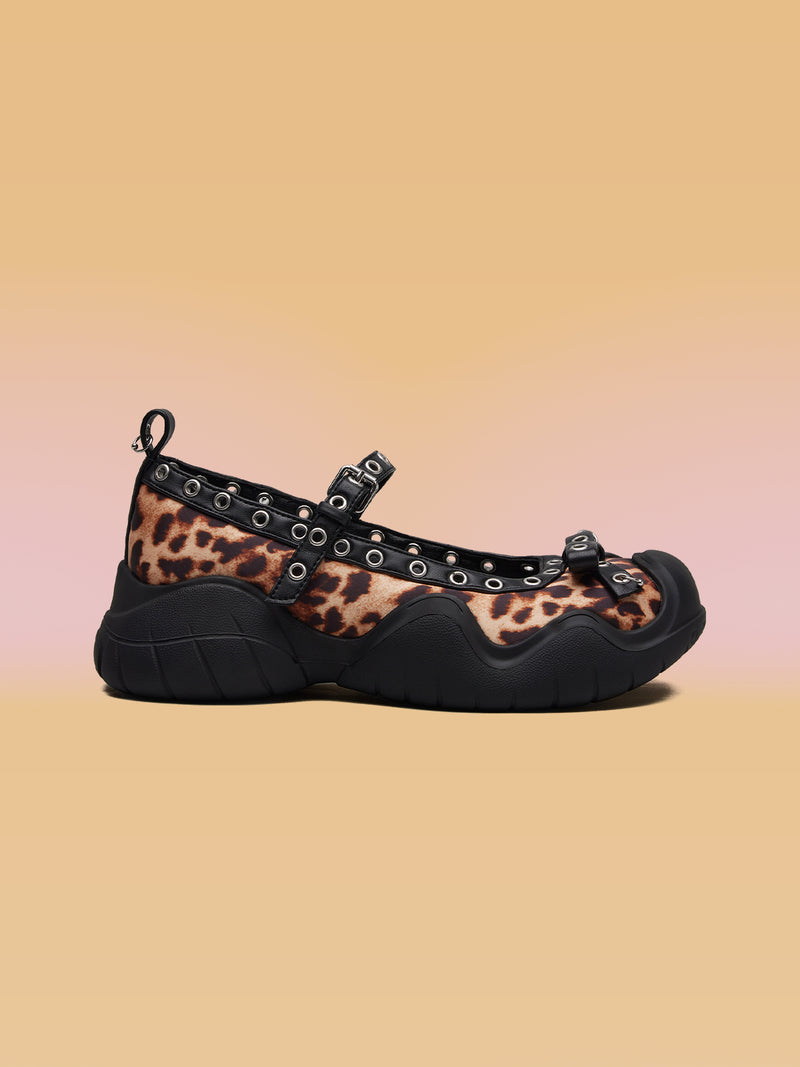 ANITA LEOPARD SATIN