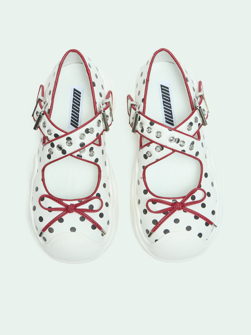 ANYA WHITE POLKA DOT