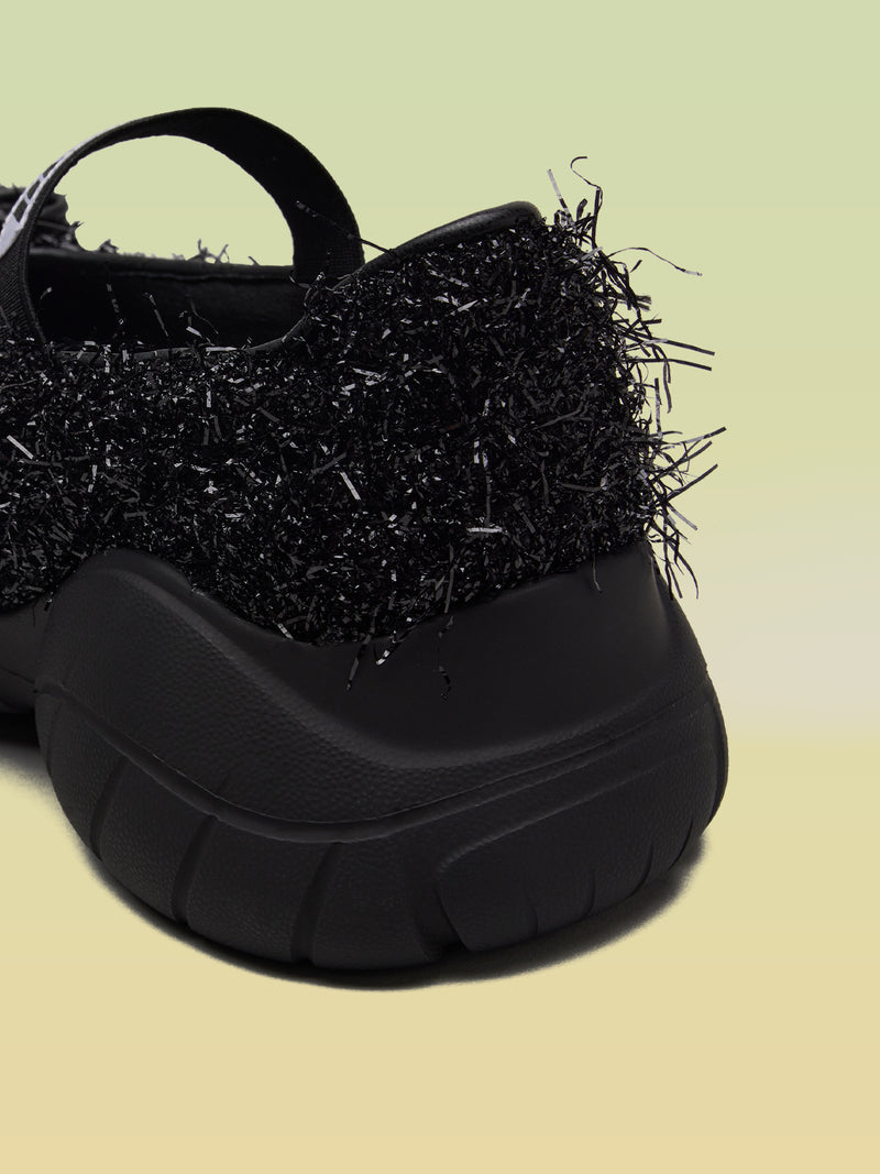 AUDREY BLACK TINSEL