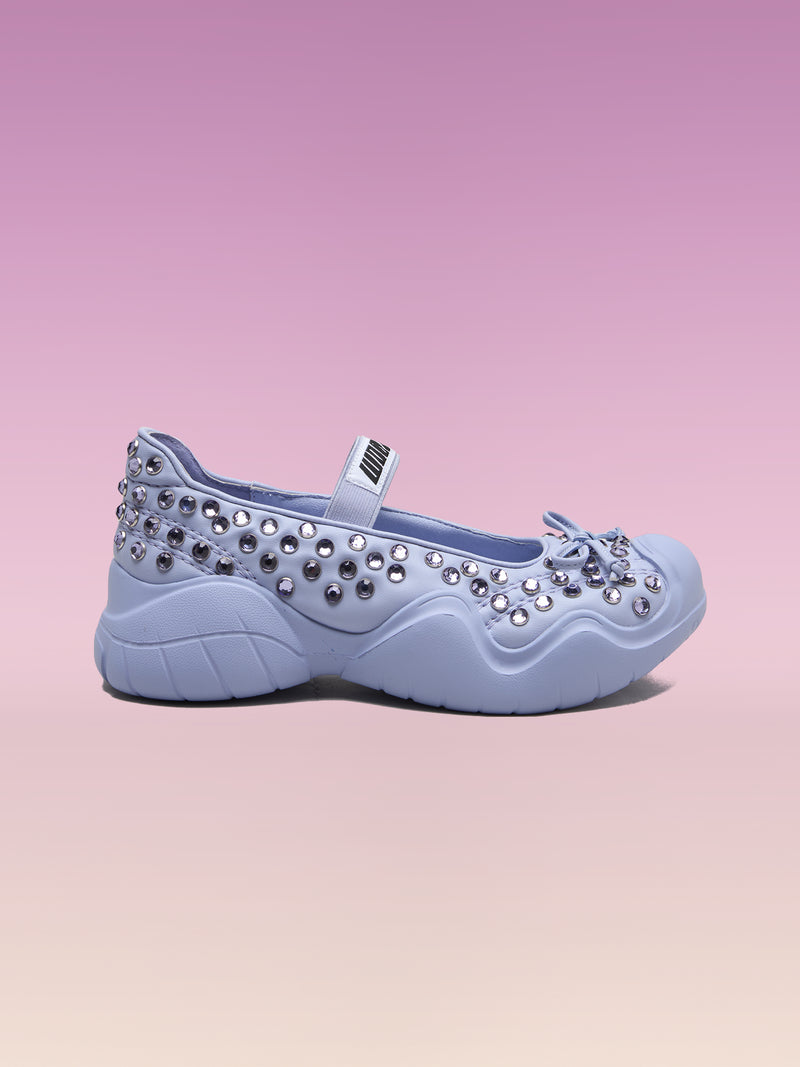 AUDREY LILAC RHINESTONE