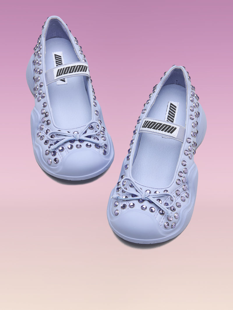 AUDREY LILAC RHINESTONE