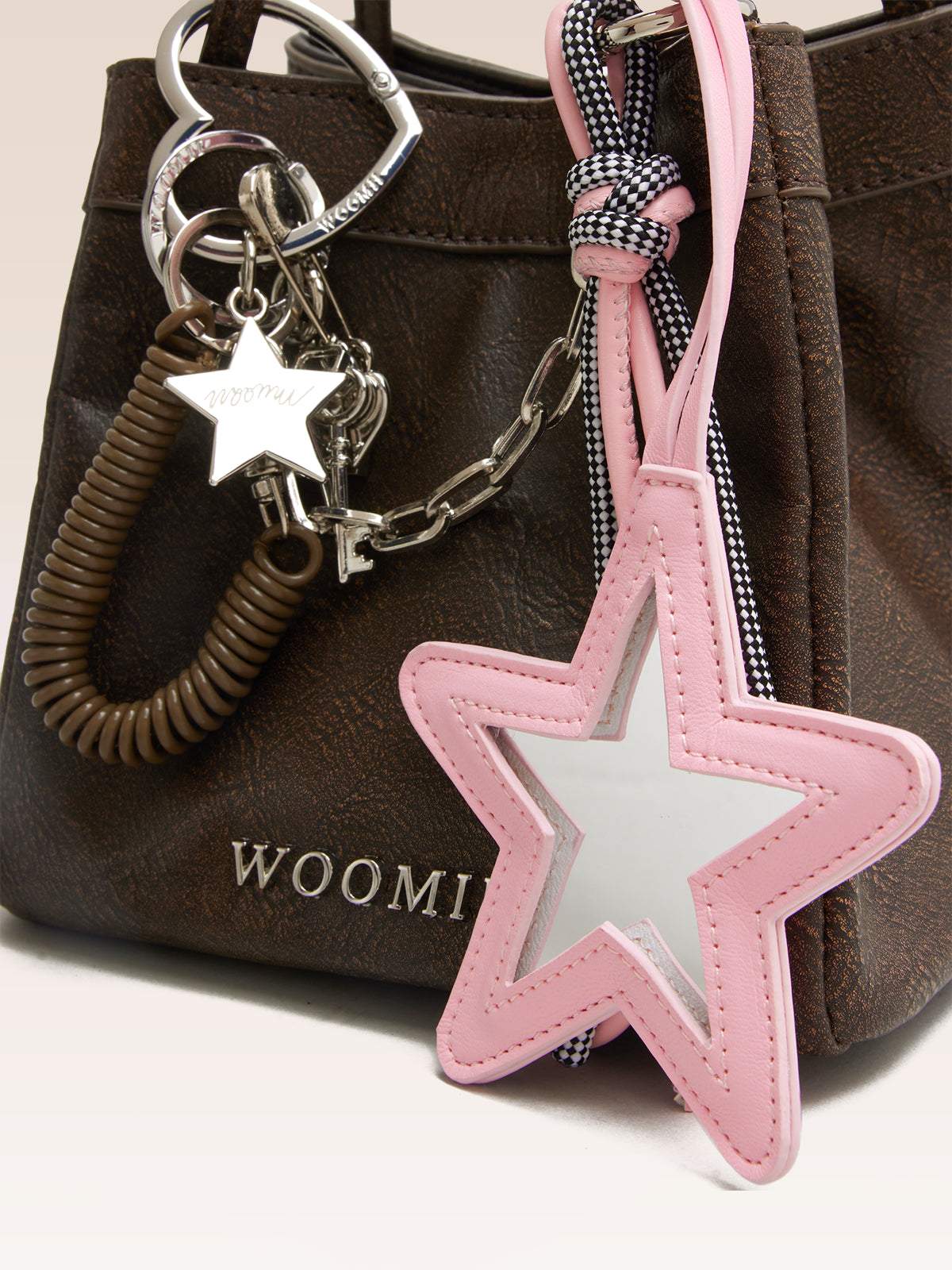 WOOMII ハンドバッグSOPHIE BURNISHED BROWN SOPHIE BURNISHED BROWN – WOOMII