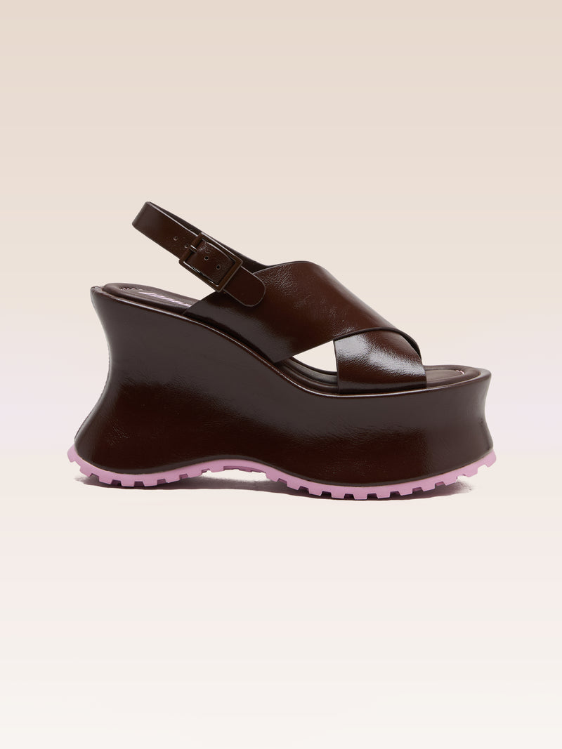 CASSIE CHOCOLATE WAXY