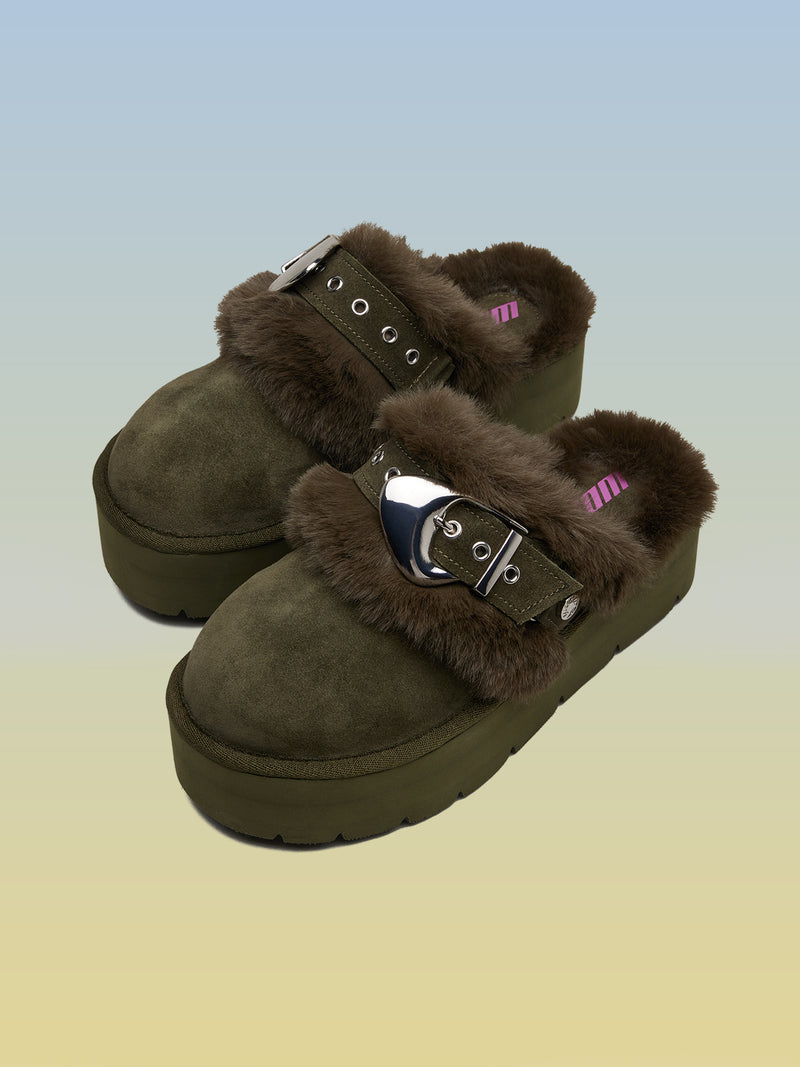 CHLOE KHAKI SUEDE