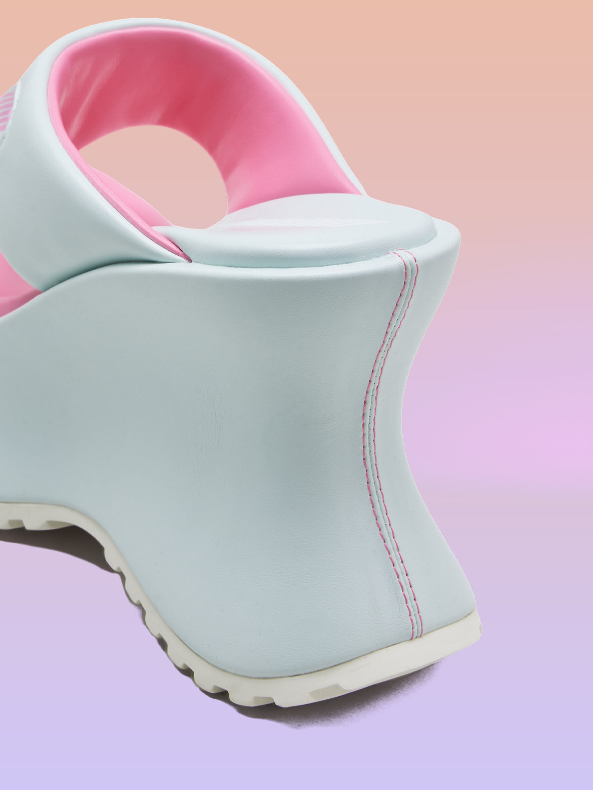 【WOOMI】CLEO 厚底ミュール ウェッジソール プラットフォーム CLEO MINT – WOOMII