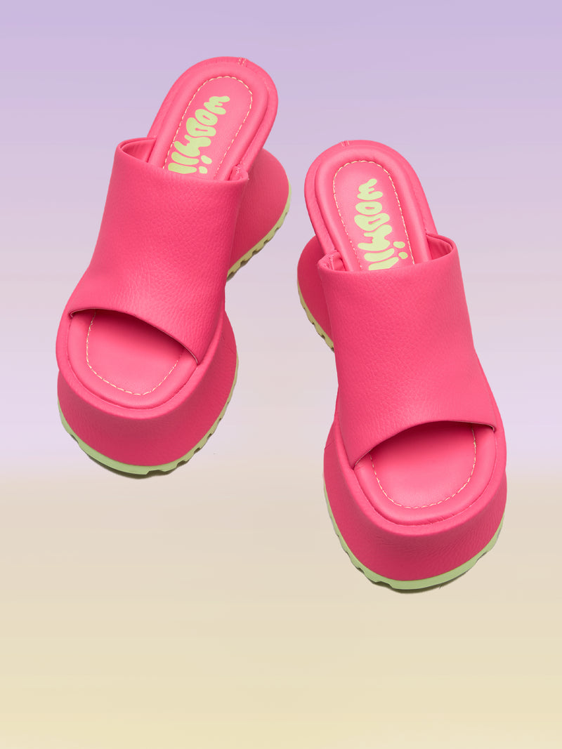 COLETTE FUSCHIA PINK TUMBLED