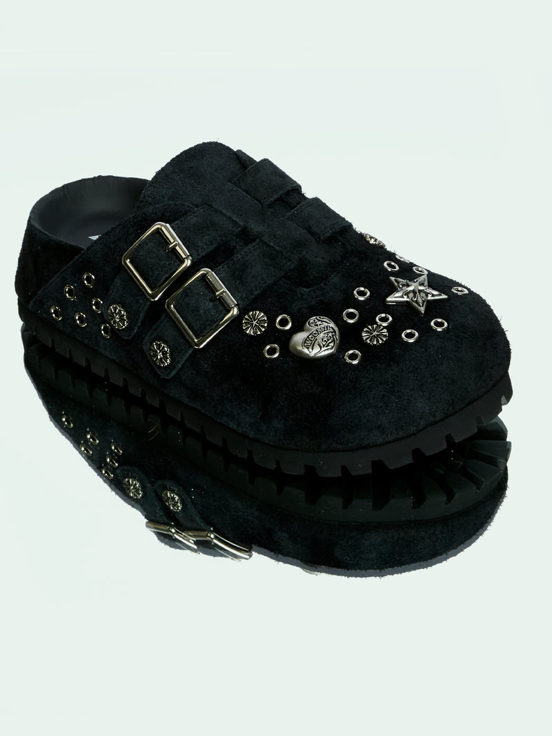 GWEN BLACK SUEDE