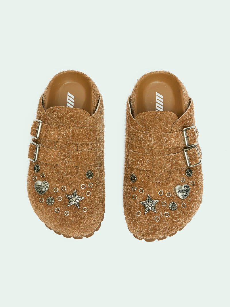 GWEN COGNAC SUEDE