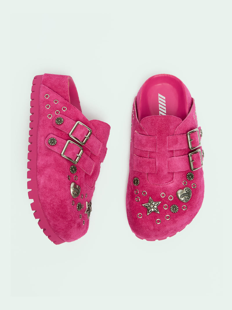 GWEN FUSCHIA SUEDE