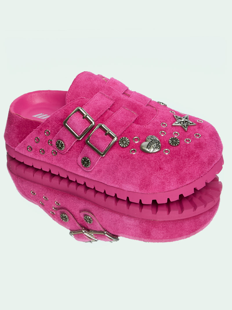 GWEN FUSCHIA SUEDE