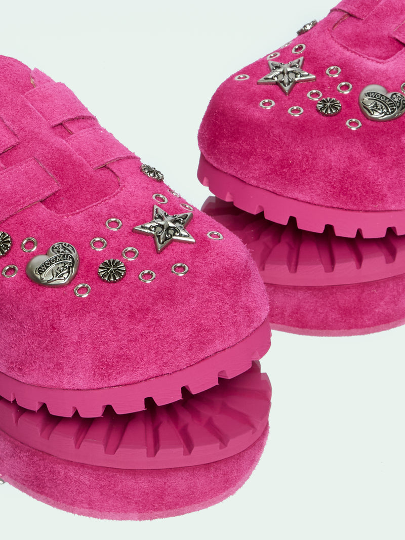 GWEN FUSCHIA SUEDE