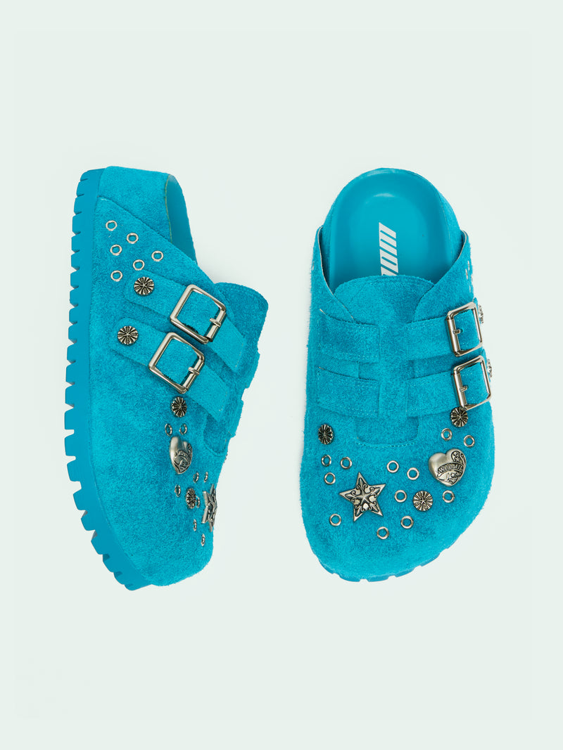 GWEN TURQUOISE SUEDE