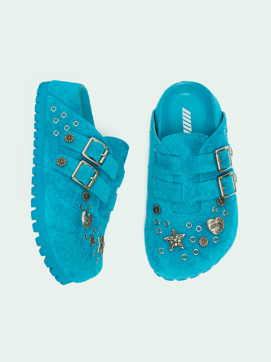 GWEN TURQUOISE SUEDE
