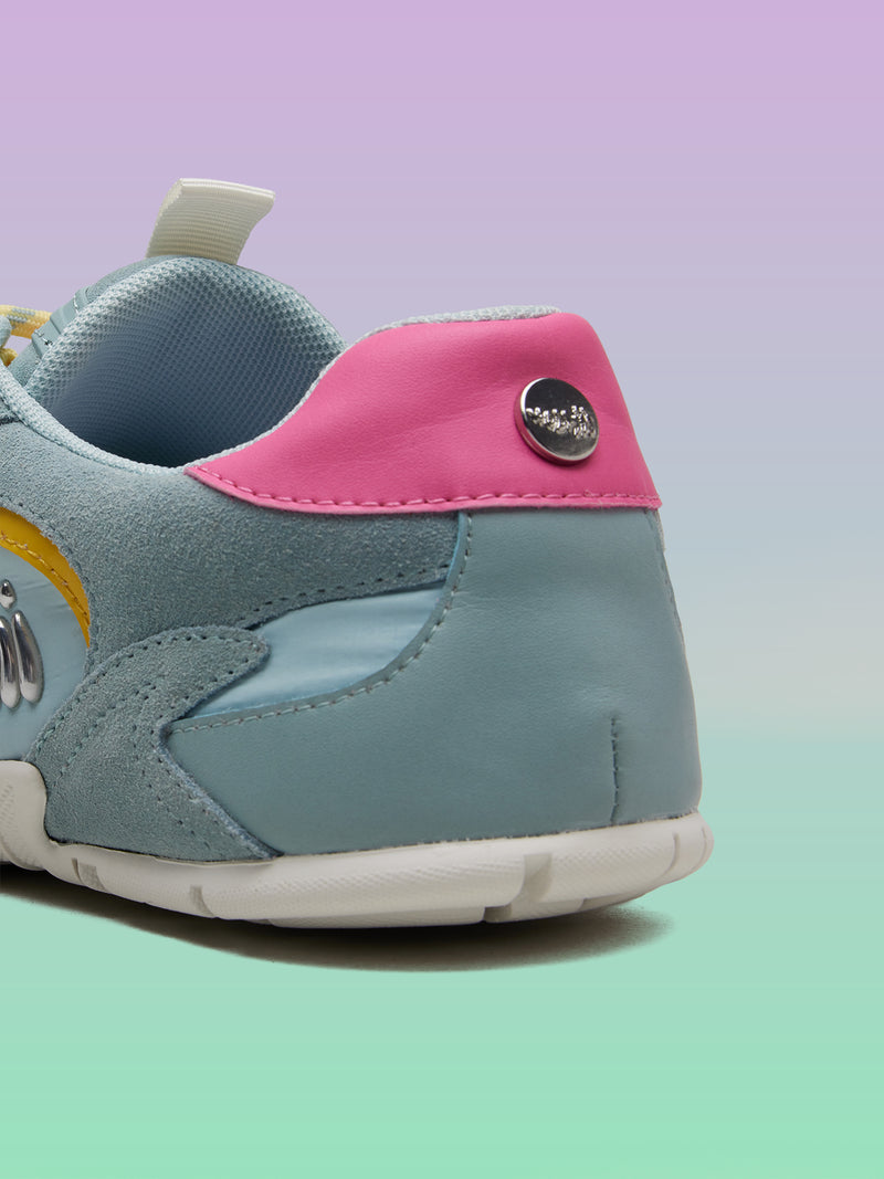 MAURINE MINT COW SUEDE