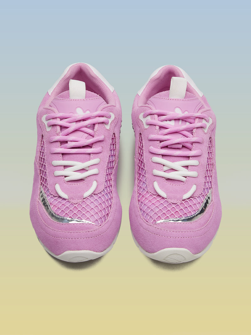 MAURINE PINK COW SUEDE