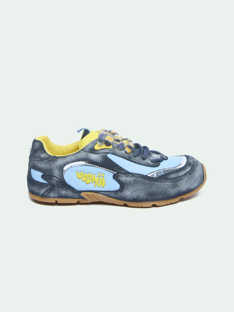 MAURINE NAVY DISTRESSED