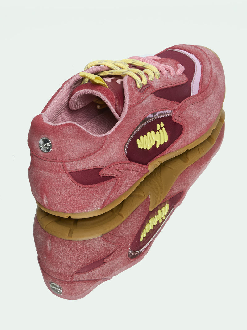 MAURINE RED DISTRESSED
