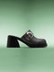 TAMIA SILVER COATED DENIM