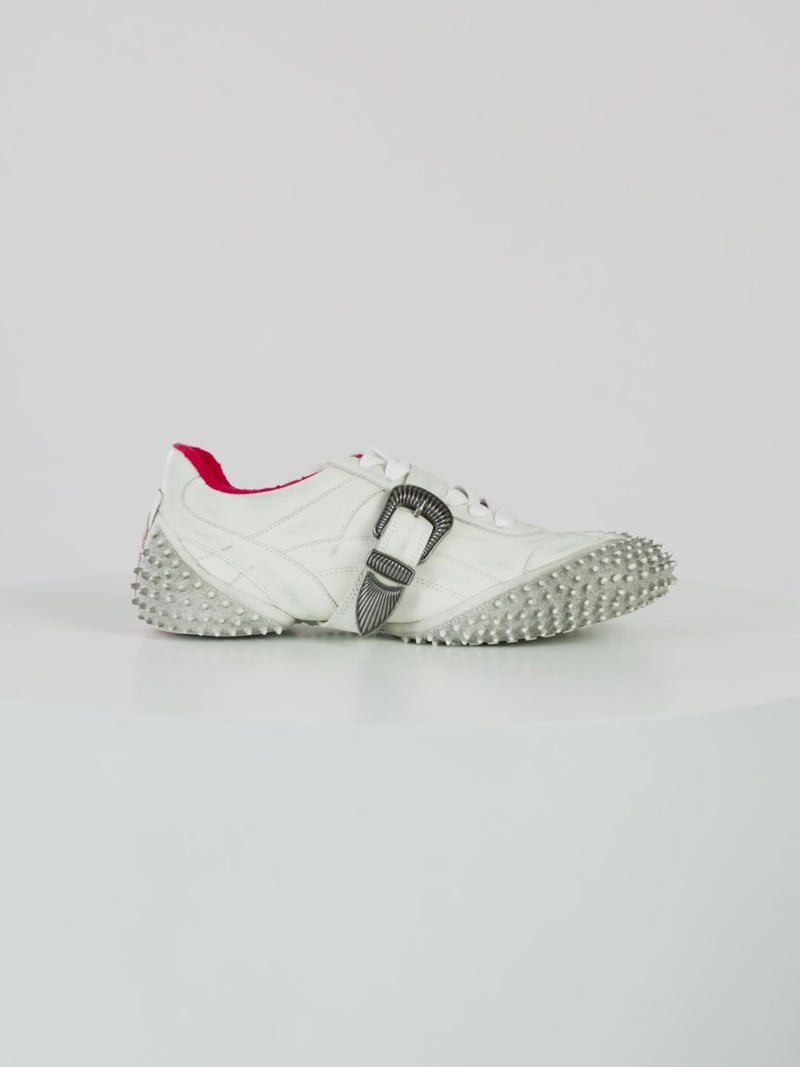 YUKI WHITE DISTRESSED