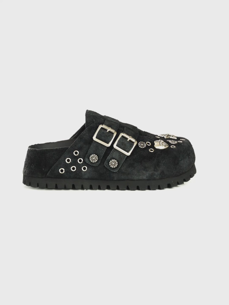GWEN BLACK SUEDE