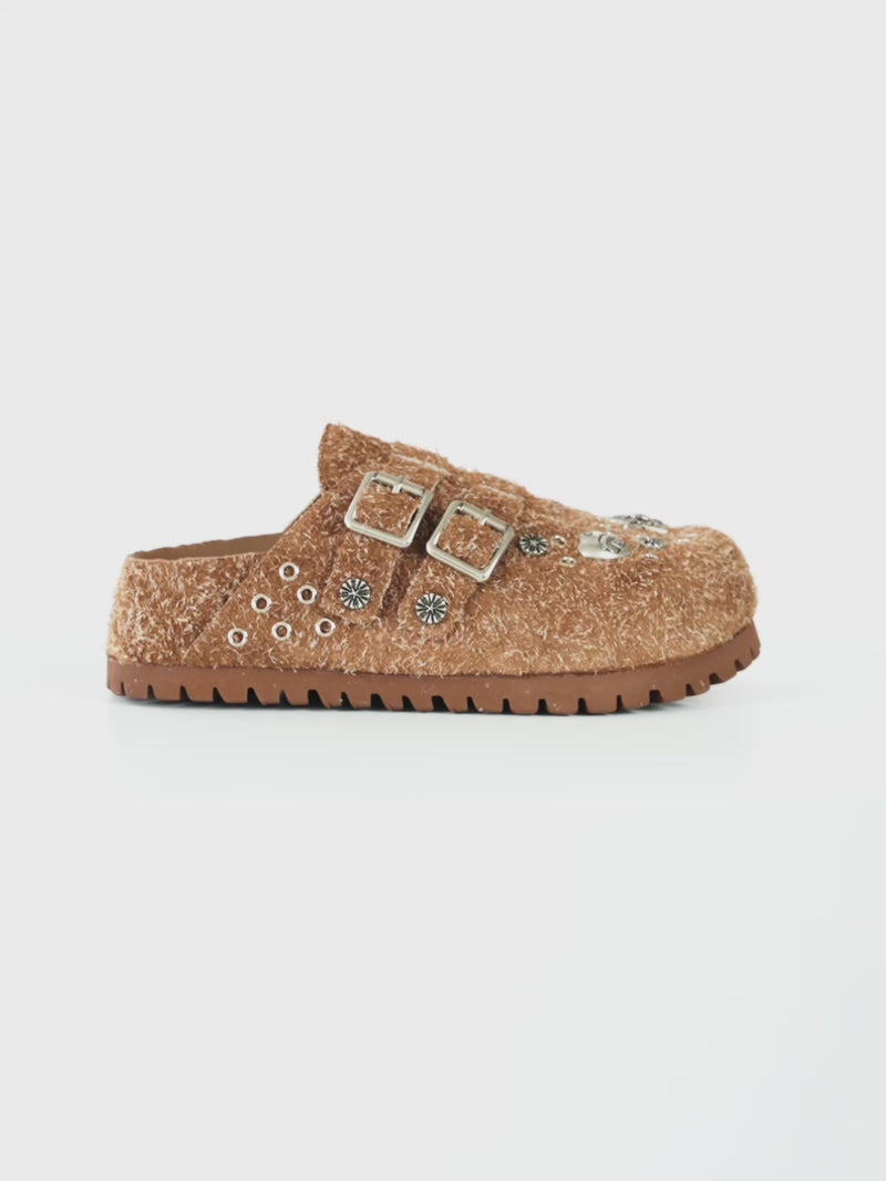 GWEN COGNAC SUEDE